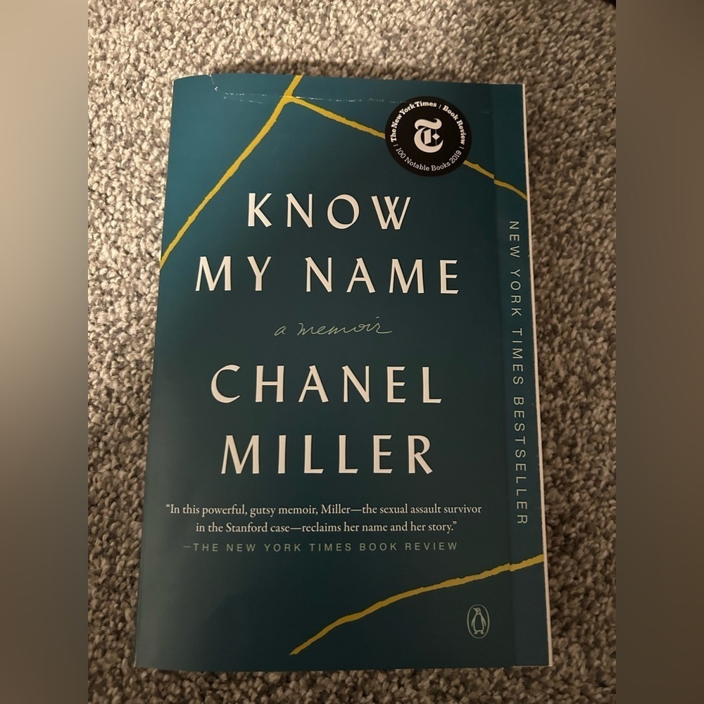 Know My Name by Chanel Miller – Memoir